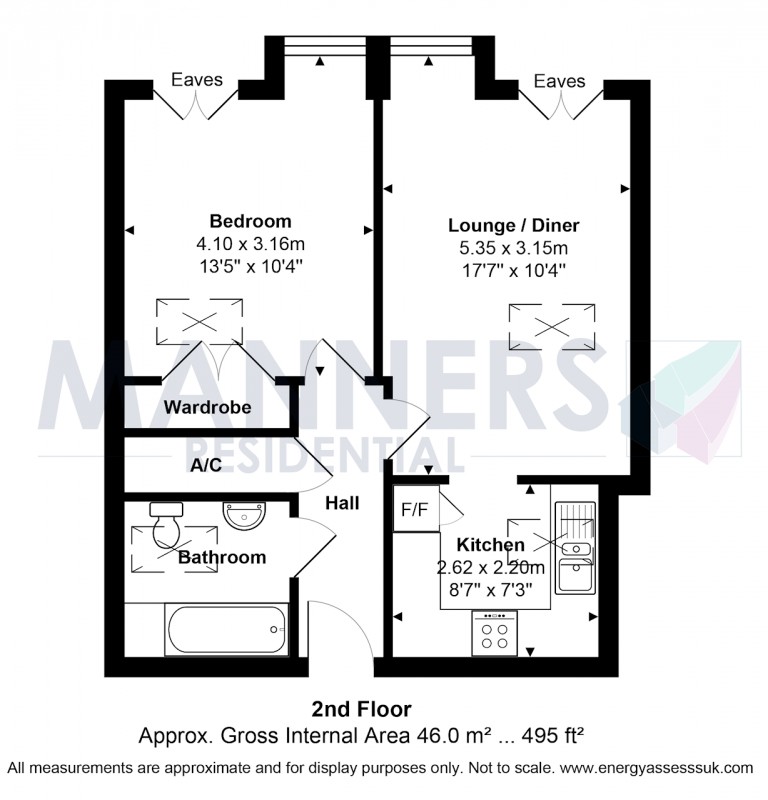 Floorplans For Broomhall Road, Woking