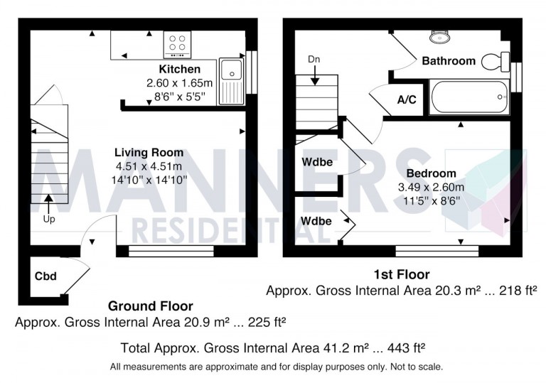 Floorplans For Tintagel Way, Woking