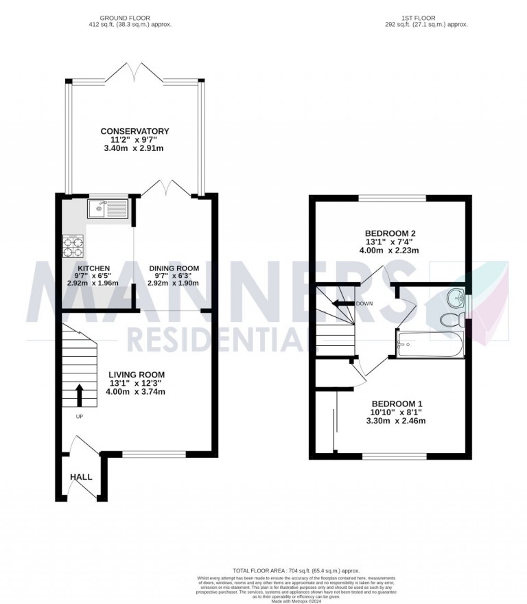Floorplans For Knaphill, Woking