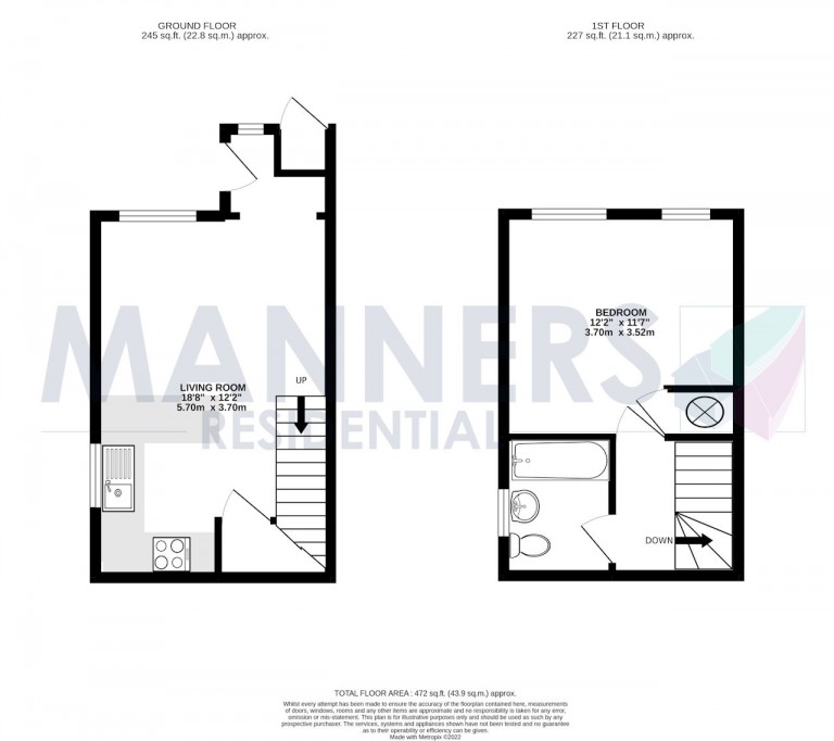 Floorplans For Bradfield Close, Woking