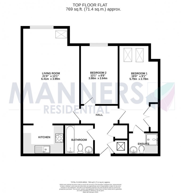 Floorplans For Heathside Road, Woking