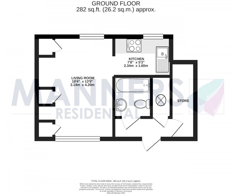 Floorplans For Tintagel Way, Woking