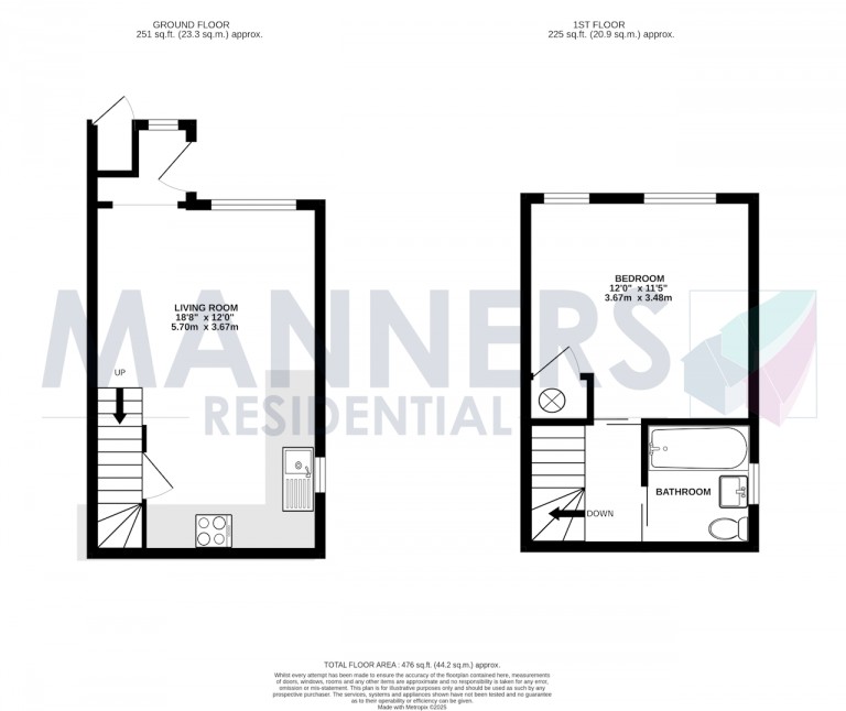 Floorplans For Waverley Court, Woking
