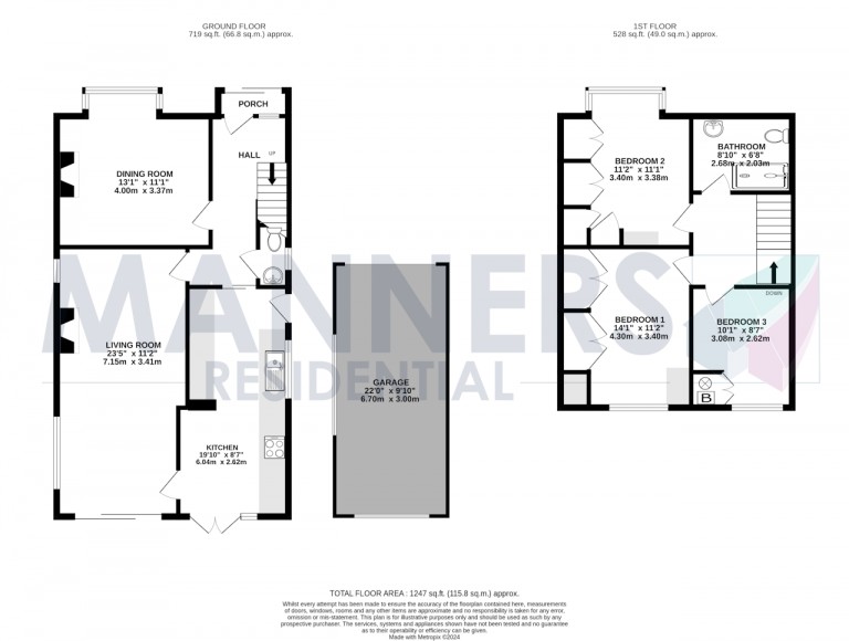 Floorplans For Mayford, Woking