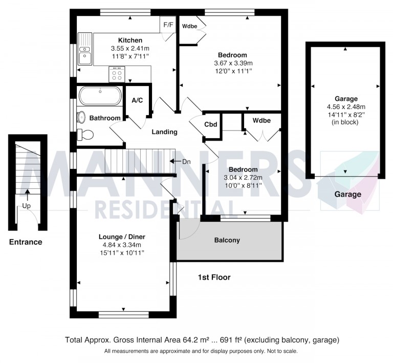 Floorplans For High Street, Horsell, Woking