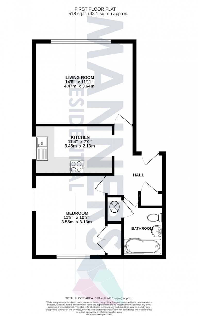 Floorplans For Heathside Road, Woking