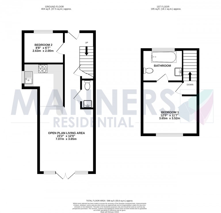 Floorplans For Hamble Walk, Woking