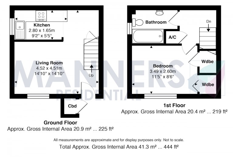 Floorplans For Oriental Road, Woking