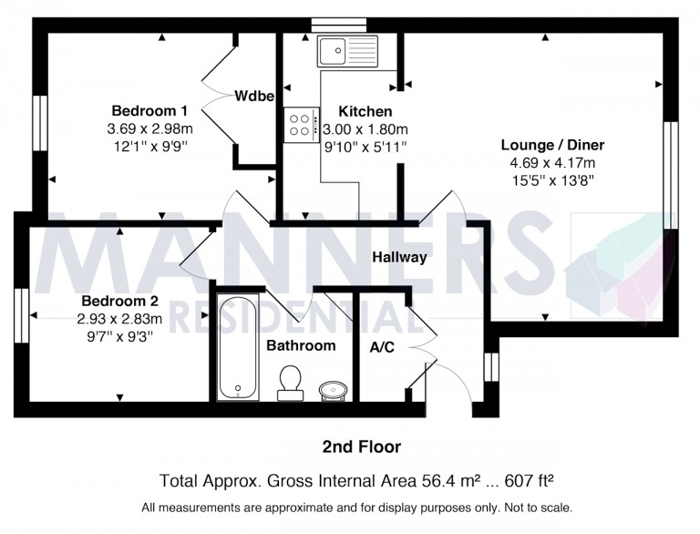 Floorplans For Mount Hermon Road, Woking