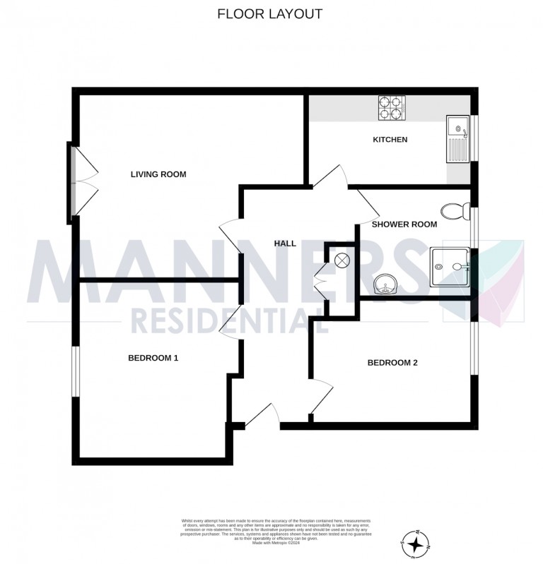 Floorplans For Midhope Close, Woking