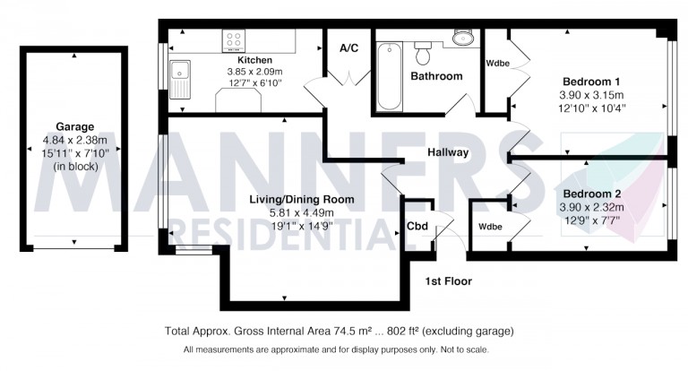 Floorplans For Brewery Road, Woking