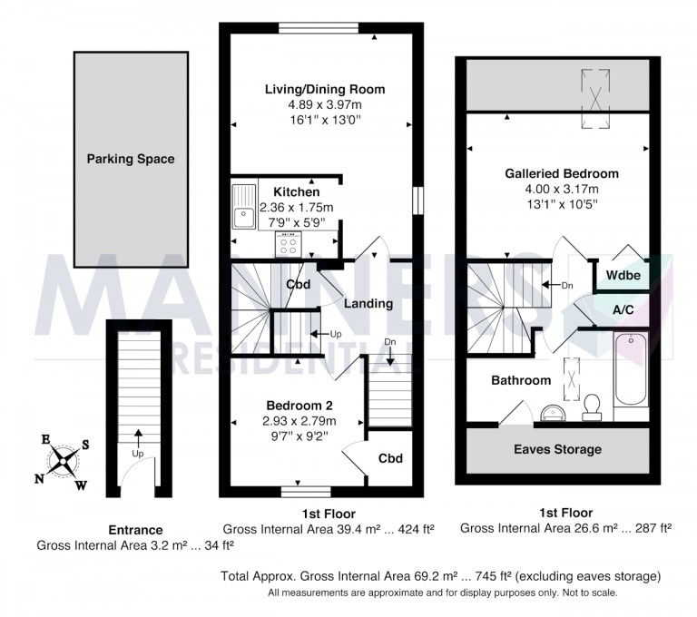 Floorplans For Oriental Road, Woking