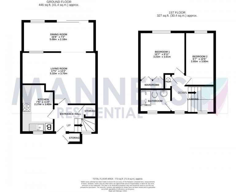 Floorplans For Watermead, Woking