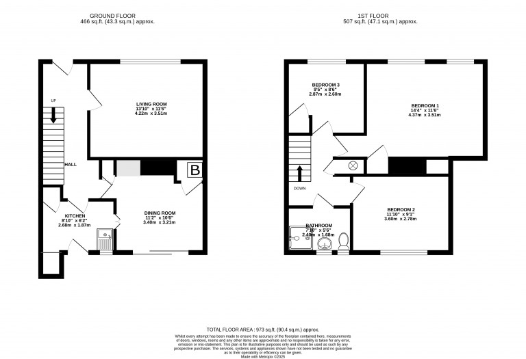Floorplans For Queen Elizabeth Way, Woking