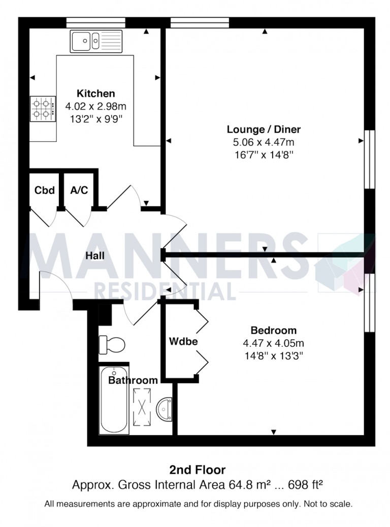 Floorplans For Brooklyn Road, Woking