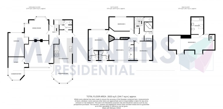 Floorplans For White Rose Lane, Woking