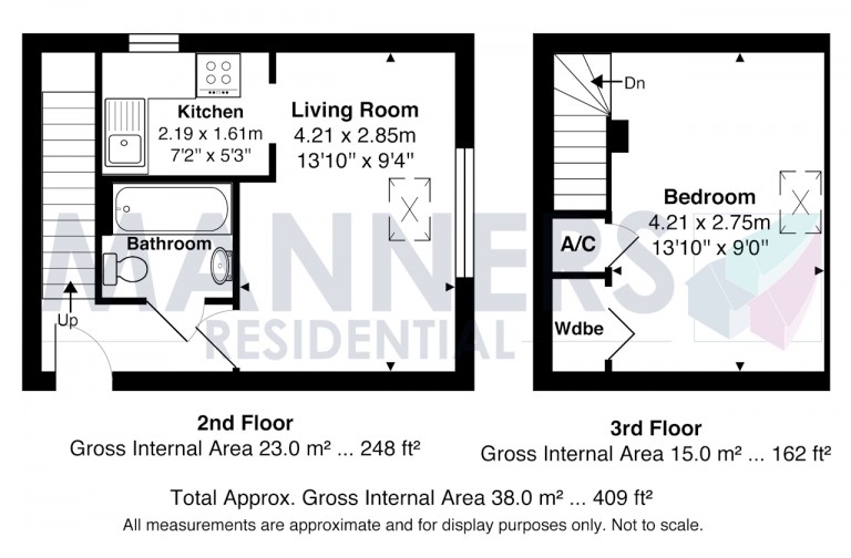 Floorplans For Tintagel Way, Woking