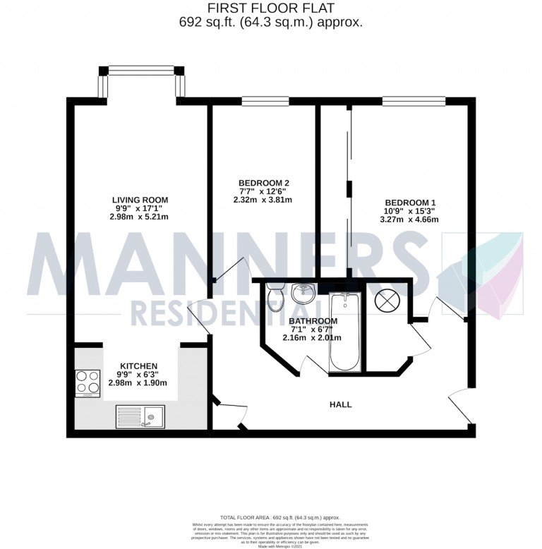 Floorplans For White Rose Lane, Woking
