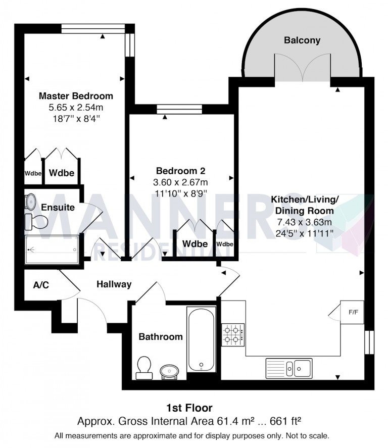 Floorplans For Vale Farm Road, Woking