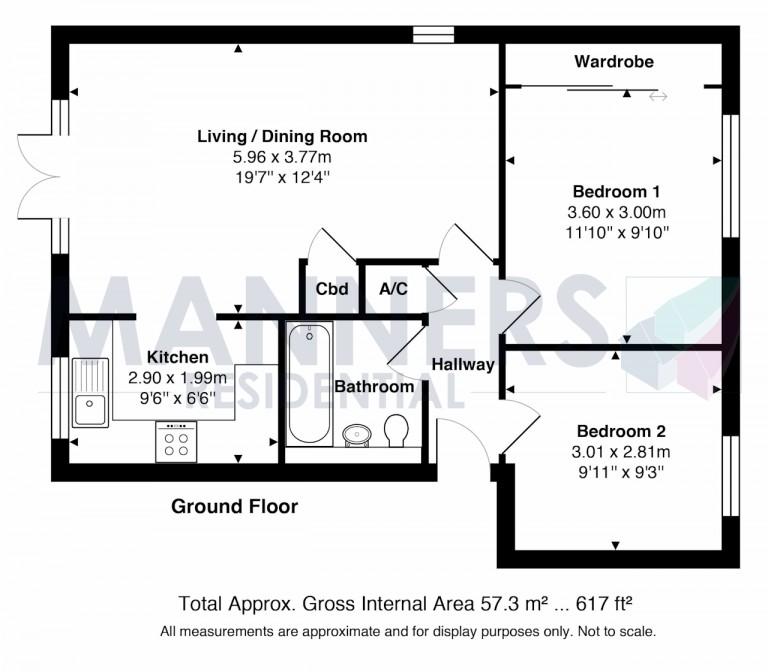 Floorplans For West Hill Road, Woking