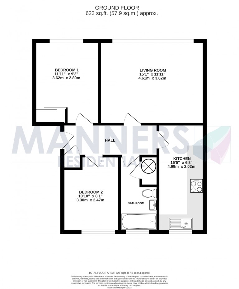 Floorplans For Davos Close, Woking