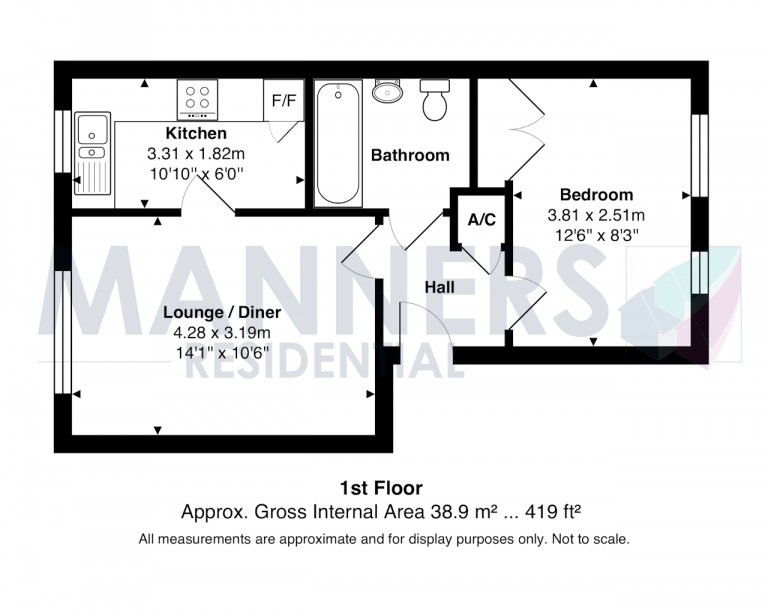 Floorplans For Ashdown Close, Woking