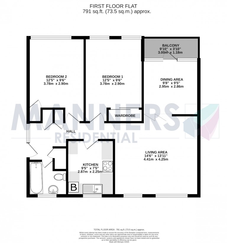Floorplans For Radstone Court, Woking