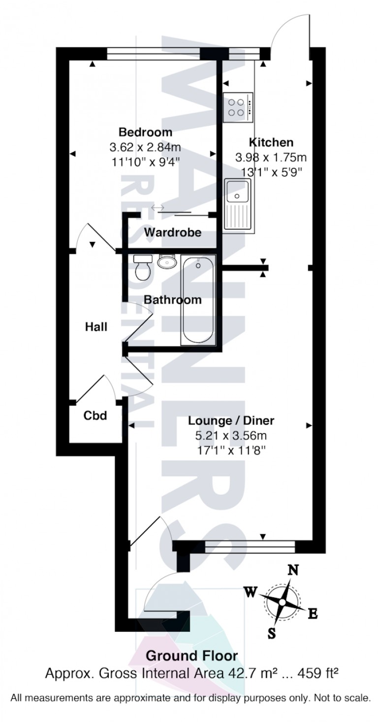 Floorplans For Fitzjohn Close, Guildford