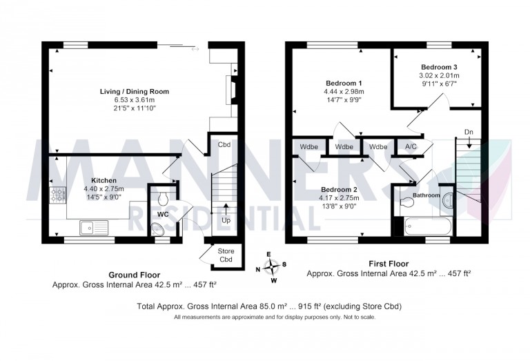 Floorplans For Queendale Court, Woking