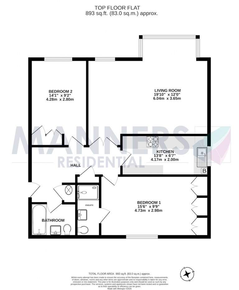 Floorplans For Brooklyn Road, Mt Hermon, Woking