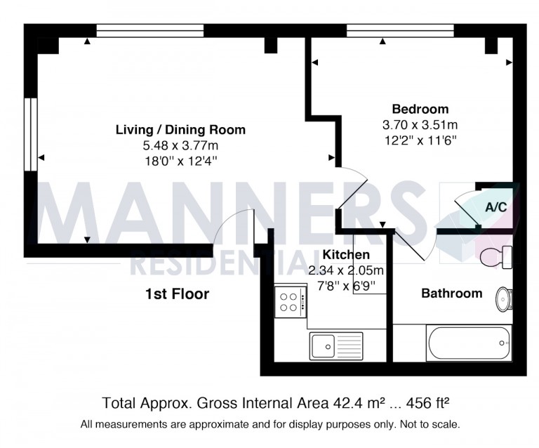 Floorplans For Walton Road, Woking
