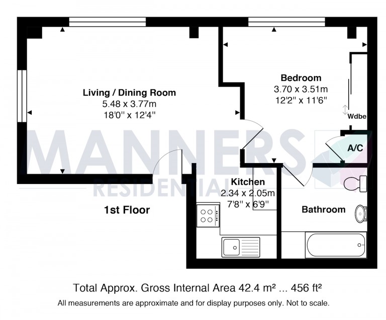 Floorplans For Walton Road, Woking