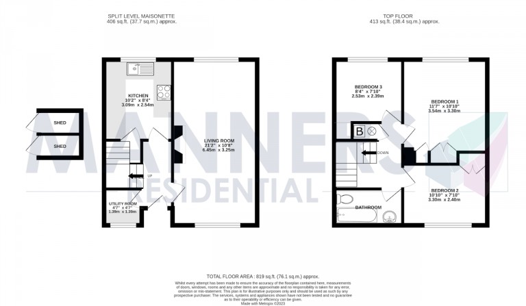 Floorplans For Knaphill, Woking