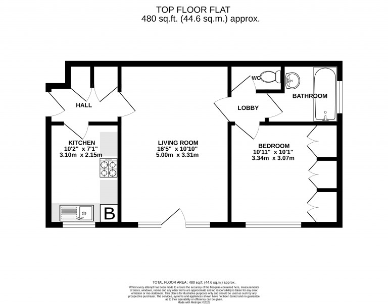 Floorplans For Lower Edgeborough Road, Guildford