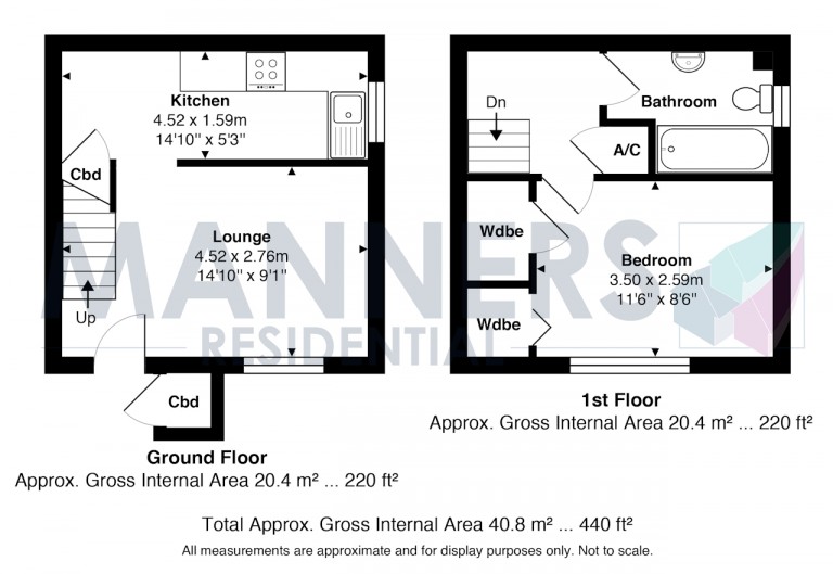 Floorplans For Oriental Road, Woking