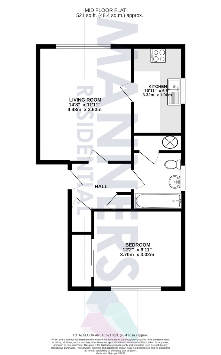 Floorplans For Heathside Road, Woking