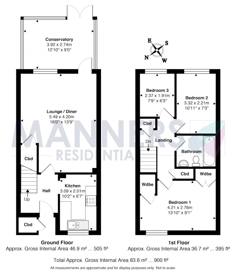 Floorplans For Goldsworth Park, Woking