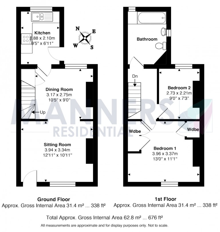 Floorplans For Victoria Road, Knaphill, Woking