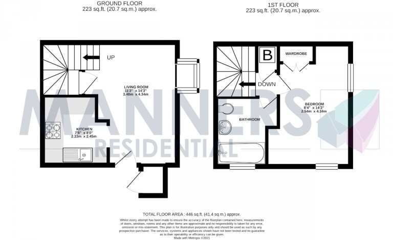 Floorplans For Goldsworth Park, Woking