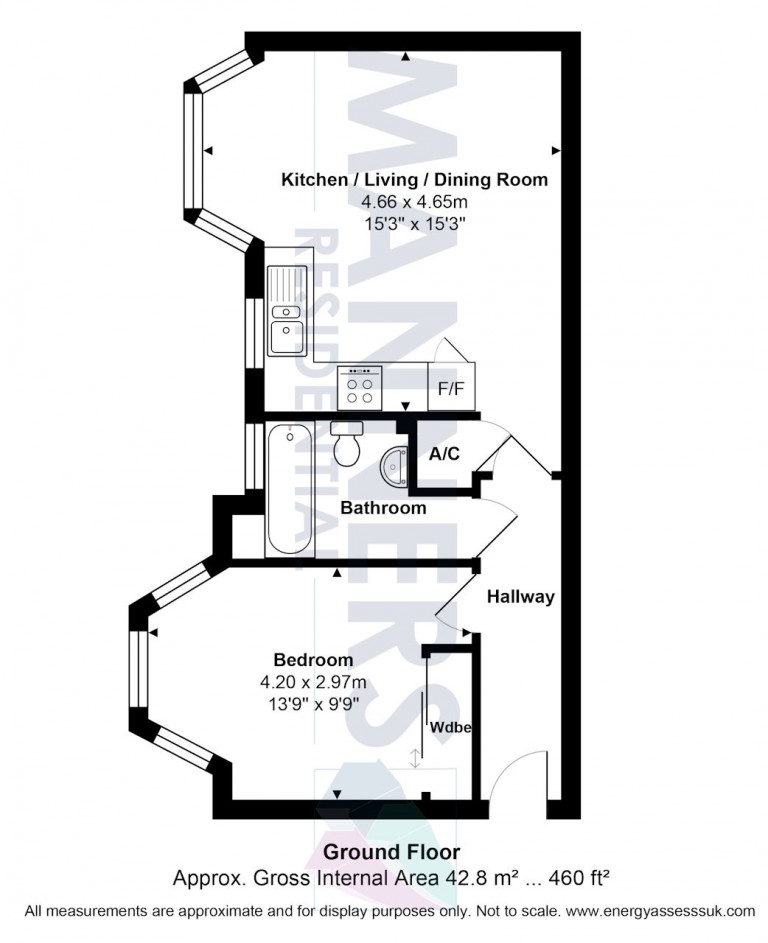 Floorplans For Broomhall Road, Woking