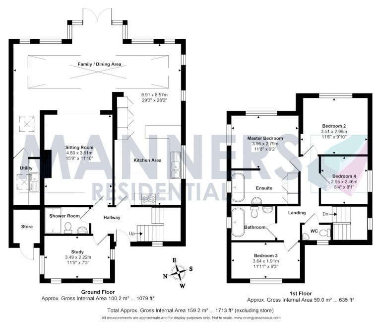 Floorplans For Nursery Close, Woking