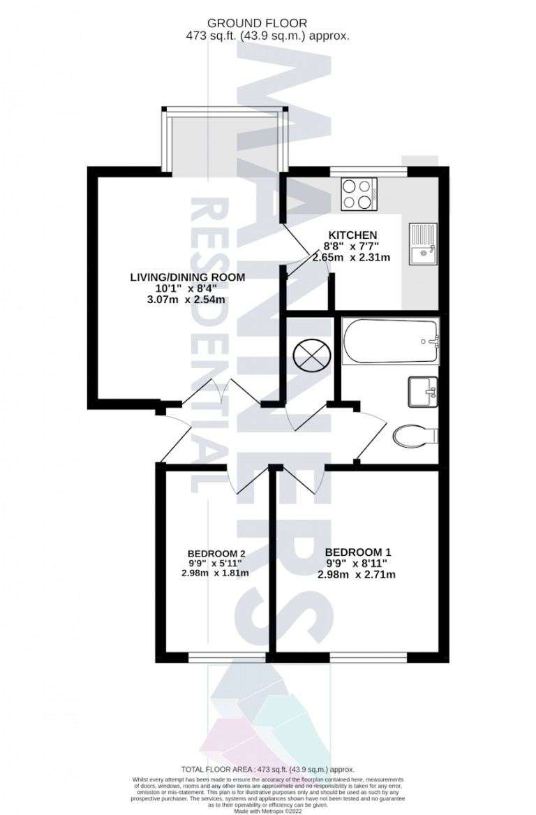 Floorplans For Mount Hermon Road, Woking
