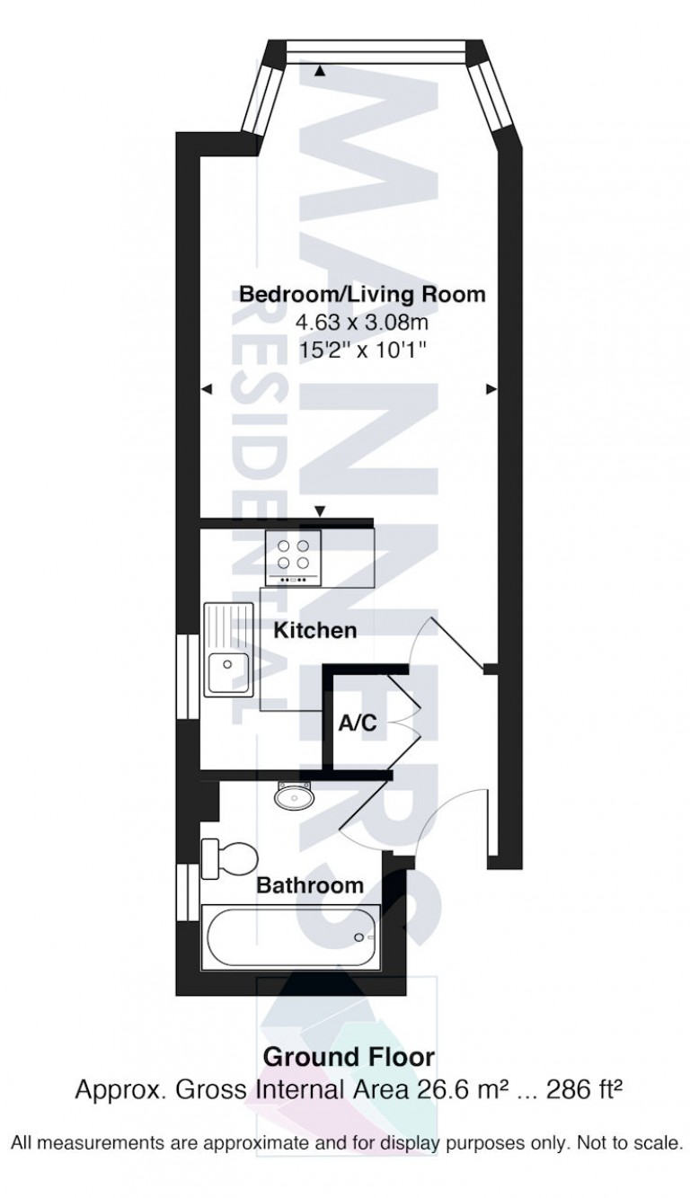 Floorplans For Claremont Avenue, Woking